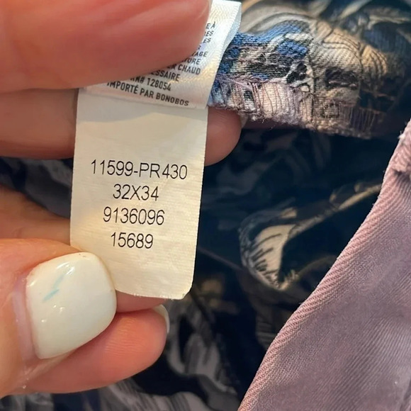 Bonobos Lilac Chinos 100% cotton Straight Men’s size 32 X 34 Casual Preppy Slim - Picture 10 of 11